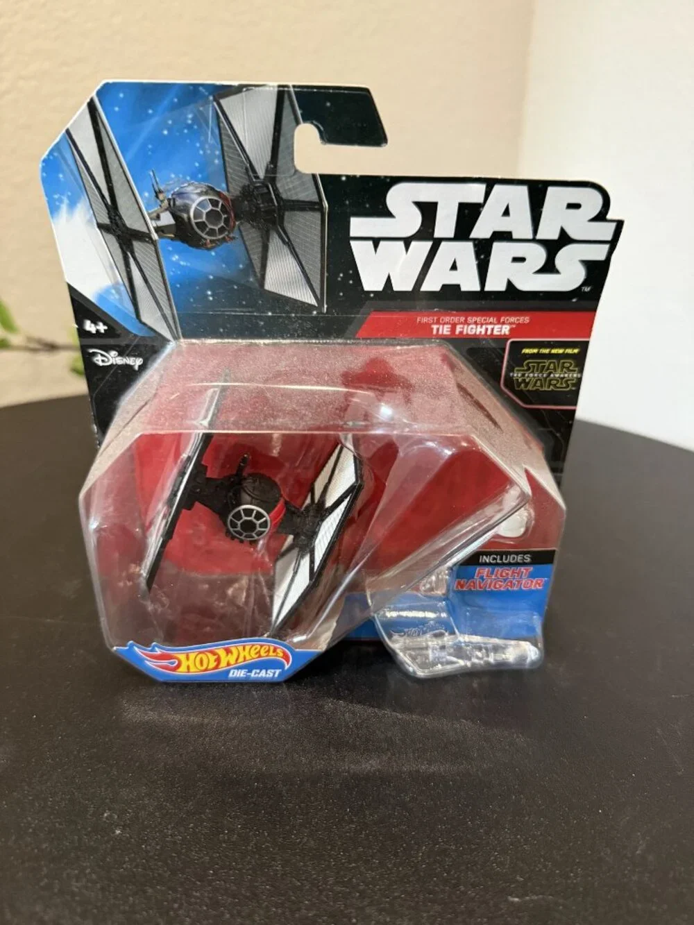 Hot Wheels Star Wars First Order TIE Fighter Die-Cast New Sealed